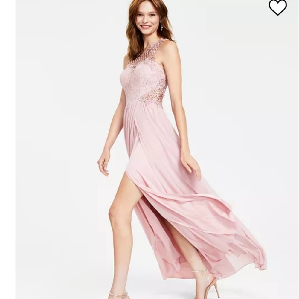 Pre loved juniors embellished gown